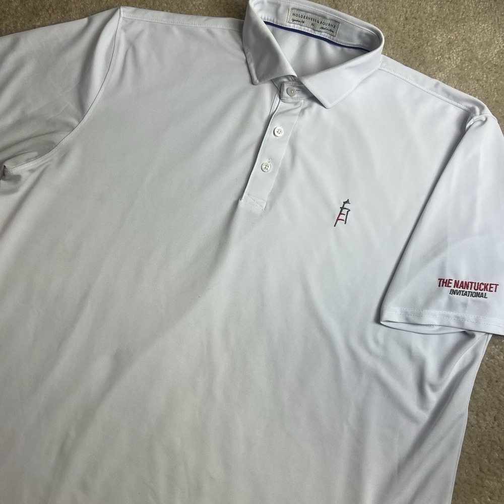 Holderness & Bourne Polo Shirt Golf  The Macdonald XL The Nantucket Invitational
